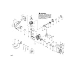 Craftsman 358791370 cylinder/crankshaft/crankcase diagram