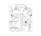 Briggs & Stratton 445677-0877-E1 carburetor/cylinder-head diagram