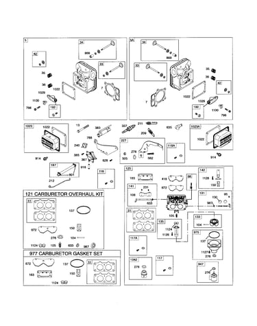 Carburetor/cylinder-head