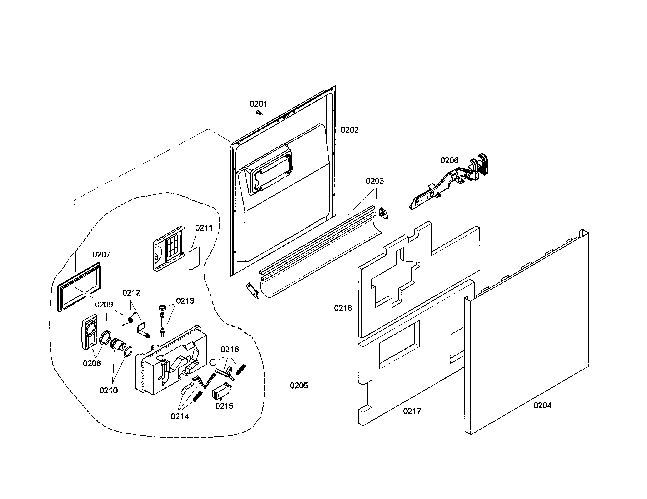 DOOR ASSEMBLY