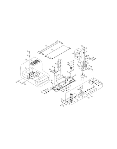 Dial table and sewing table