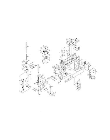 Zigzag/needle plate