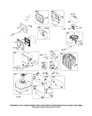 Muffler/fuel tank
