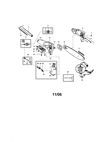 Pole pruner attachment