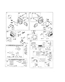 Cylinder head/carburetor