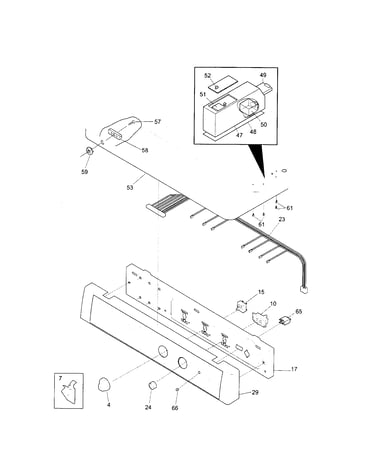 Controls/top panel