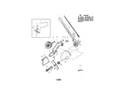 Poulan 1000E TYPE 3 weed 'n edge diagram