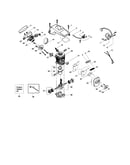 Shield/cylinder/crankshaft