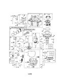 Cylinder/crankshaft/sump