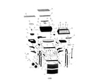 Kenmore 41516105 liquid propane gas grill diagram