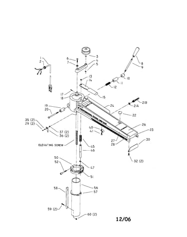 Column assembly/track