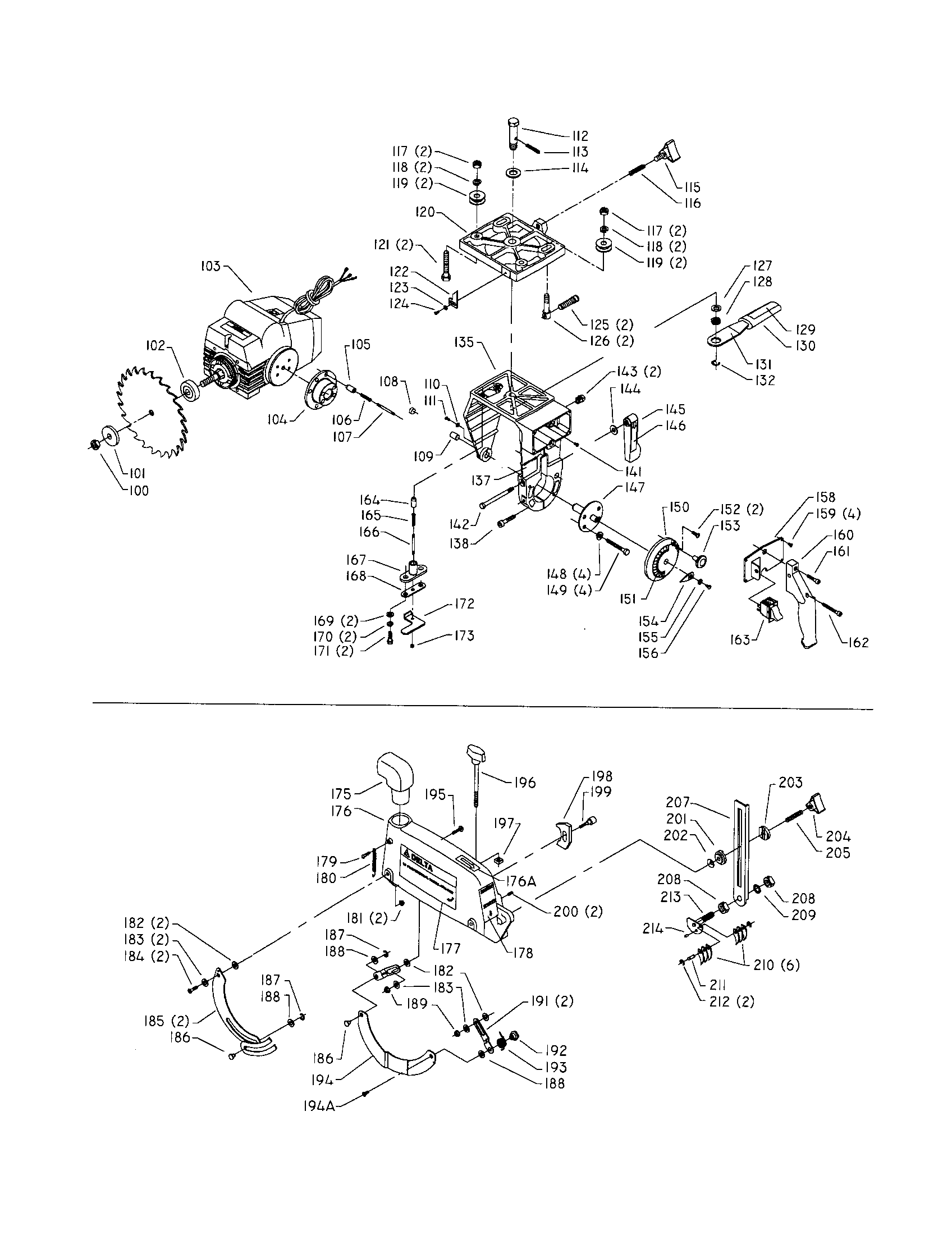 Brake assembly/yoke