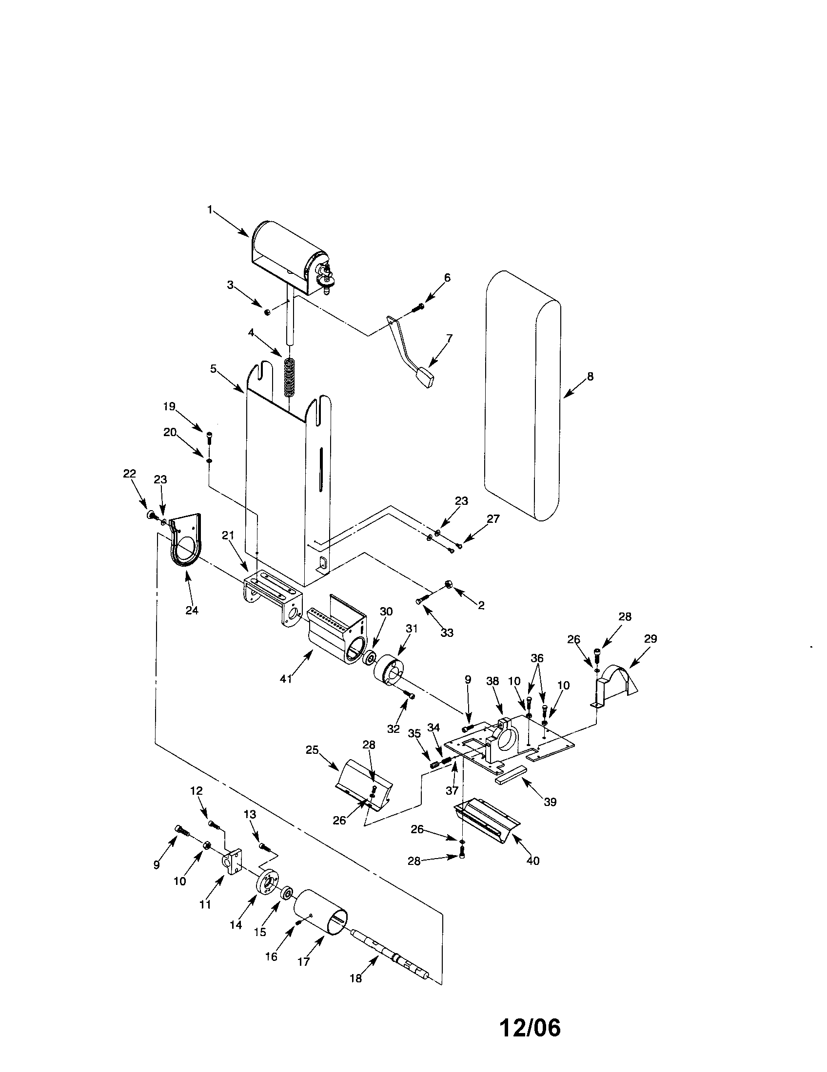 Belt housing