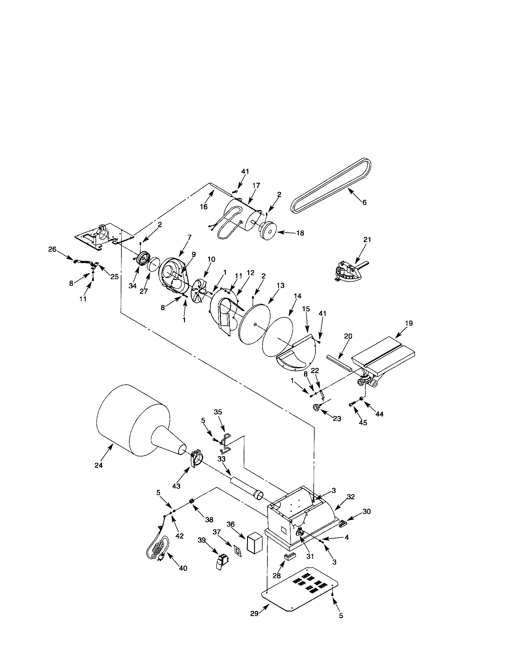 Motor and disc
