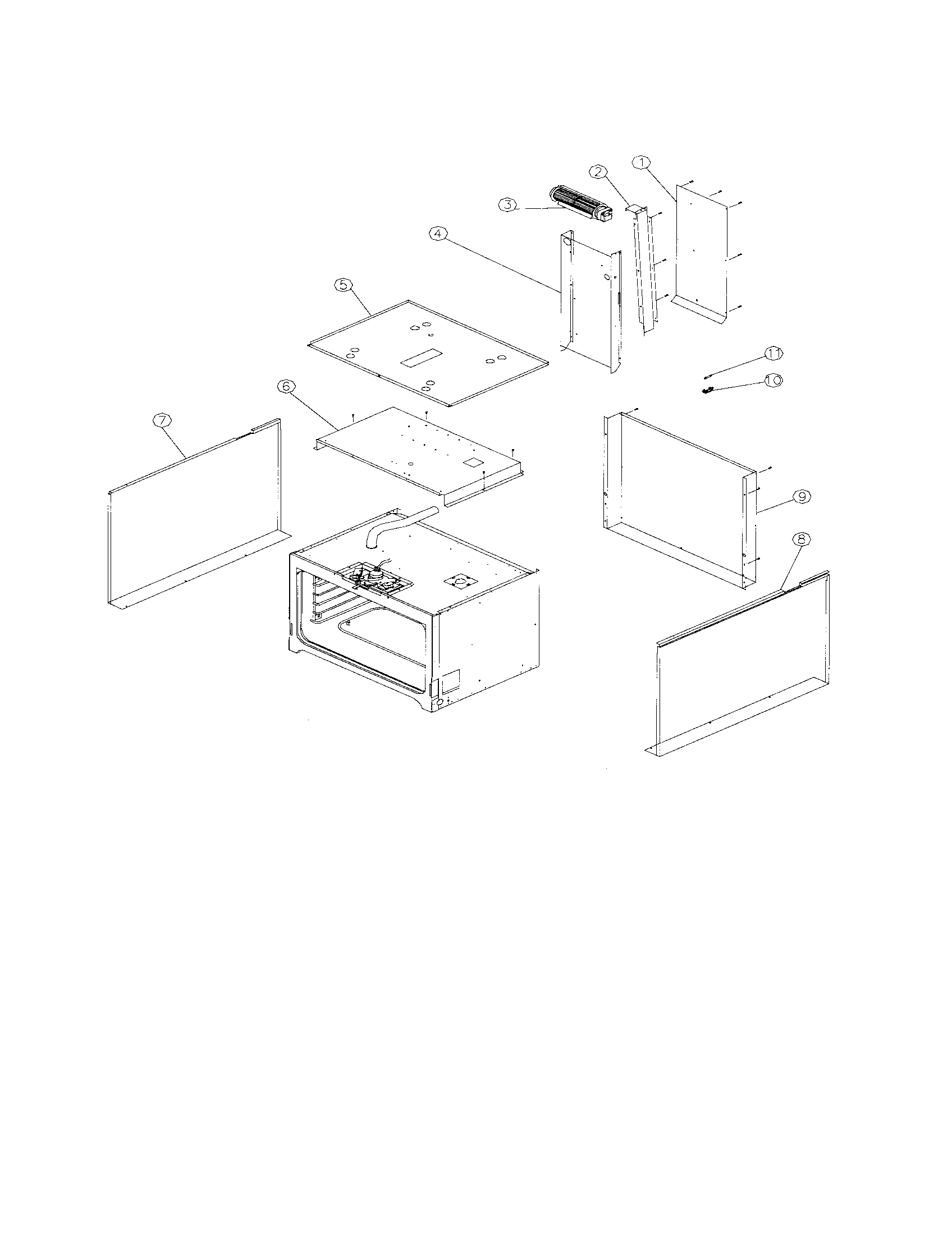 Sub chassis assembly-level a
