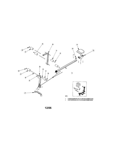 Seat/rear leg base