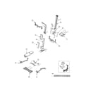 Bowflex BLAZE lower lat tower/base frame diagram
