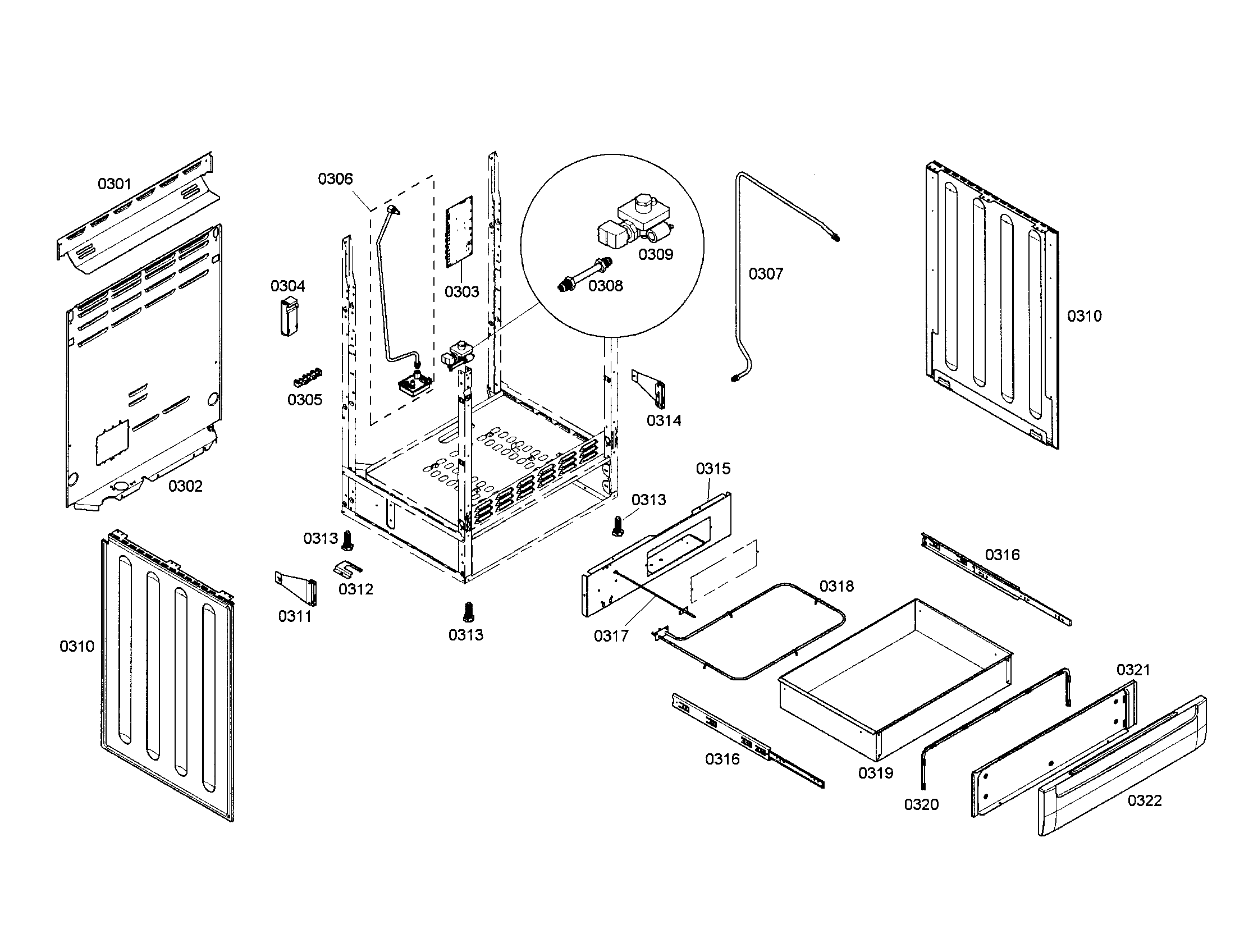 DRAWER/SIDE PANELS