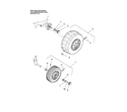Craftsman 107277700 wheels/tires diagram