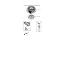 Tecumseh LH318SA-156554G rewind starter - 590749 diagram