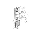 Fisher & Paykel E522BLE-22163A doors diagram