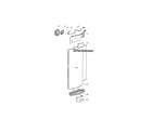 Fisher & Paykel E522BRE-22162A electronic module/duct covers diagram