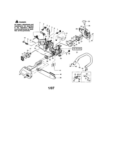 Chassis/bar/handle