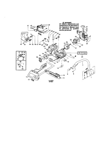 Chassis/bar/handle