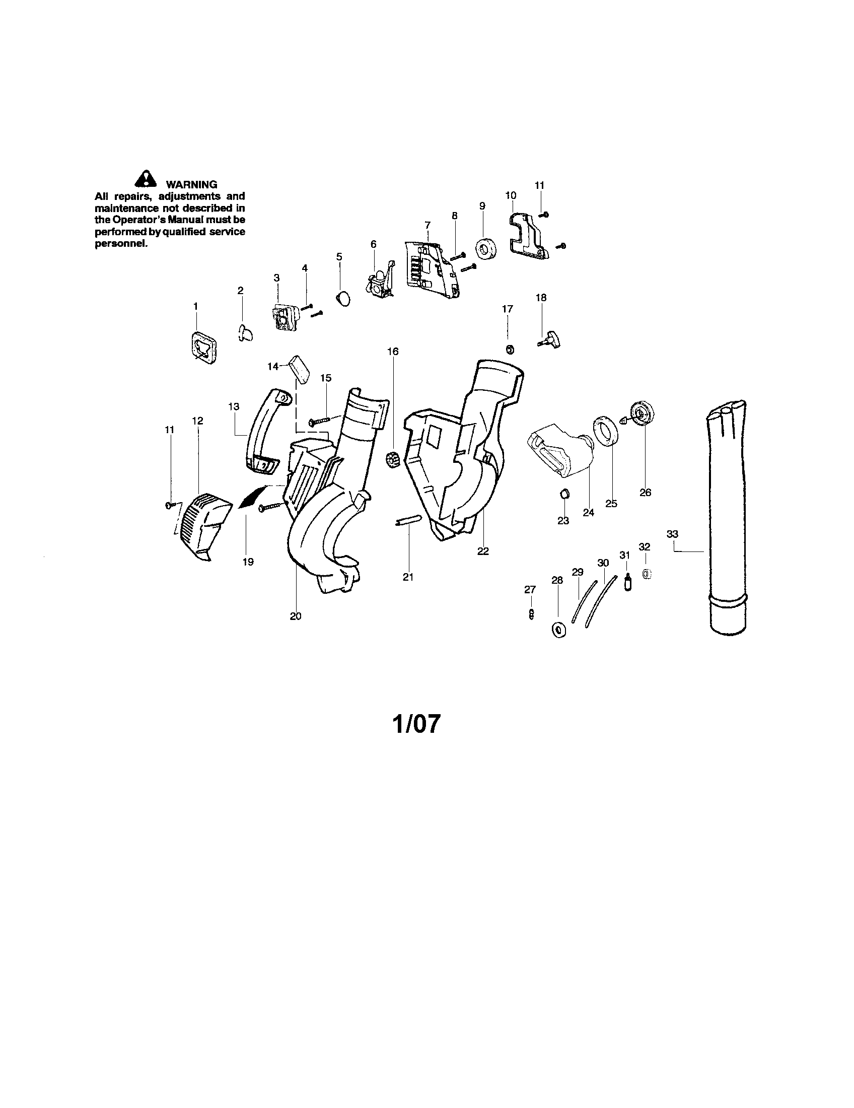 HOUSING/HANDLE/TUBE