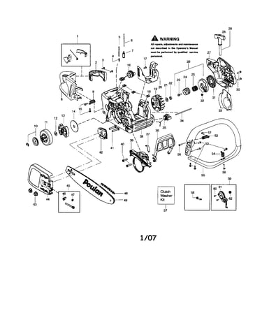 Chassis/bar/handle