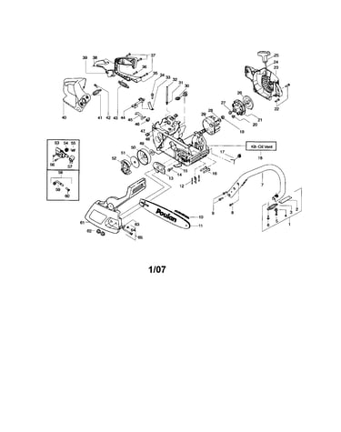 Chassis/bar/handle