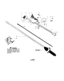 Driveshaft/throttle/handle