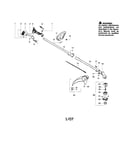 Driveshaft/shield/handle
