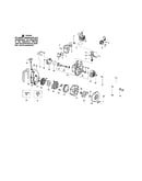 Cylinder/crankshaft/crankcase
