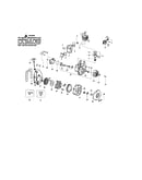 Cylinder/crankshaft/crankcase