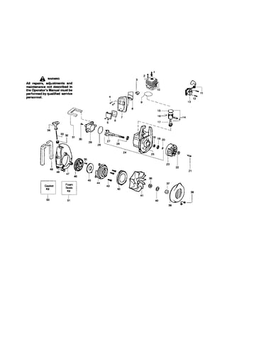 Cylinder/crankshaft/crankcase