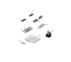 Fisher & Paykel DD124P-88456A baskets and racks diagram