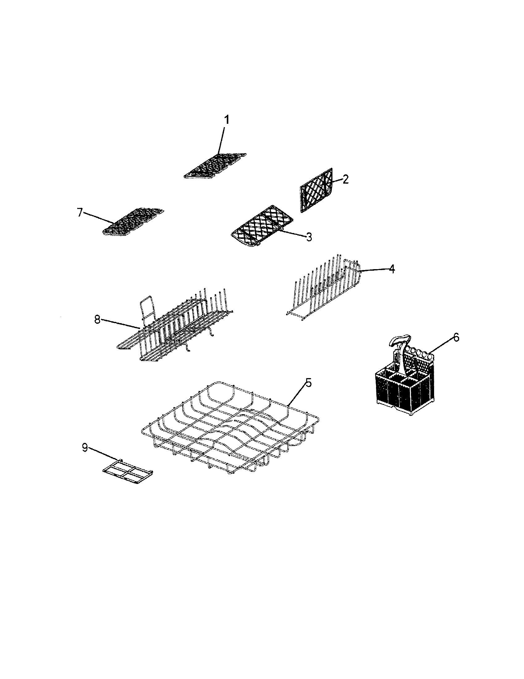 Baskets and racks