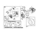 Starter-rewind/housing-blower