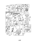 Cylinder/crankshaft/sump