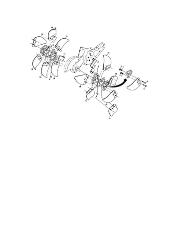 Tine assembly
