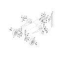 Wheel and depth stake assembly