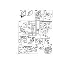 Craftsman 917370560 carburetor/short block/gasket sets diagram