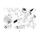 Craftsman 917388892 lawn mower diagram
