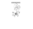 Craftsman 917289904 blower housing/baffles diagram