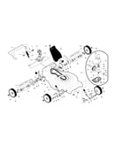 Drive control/gear case/wheels