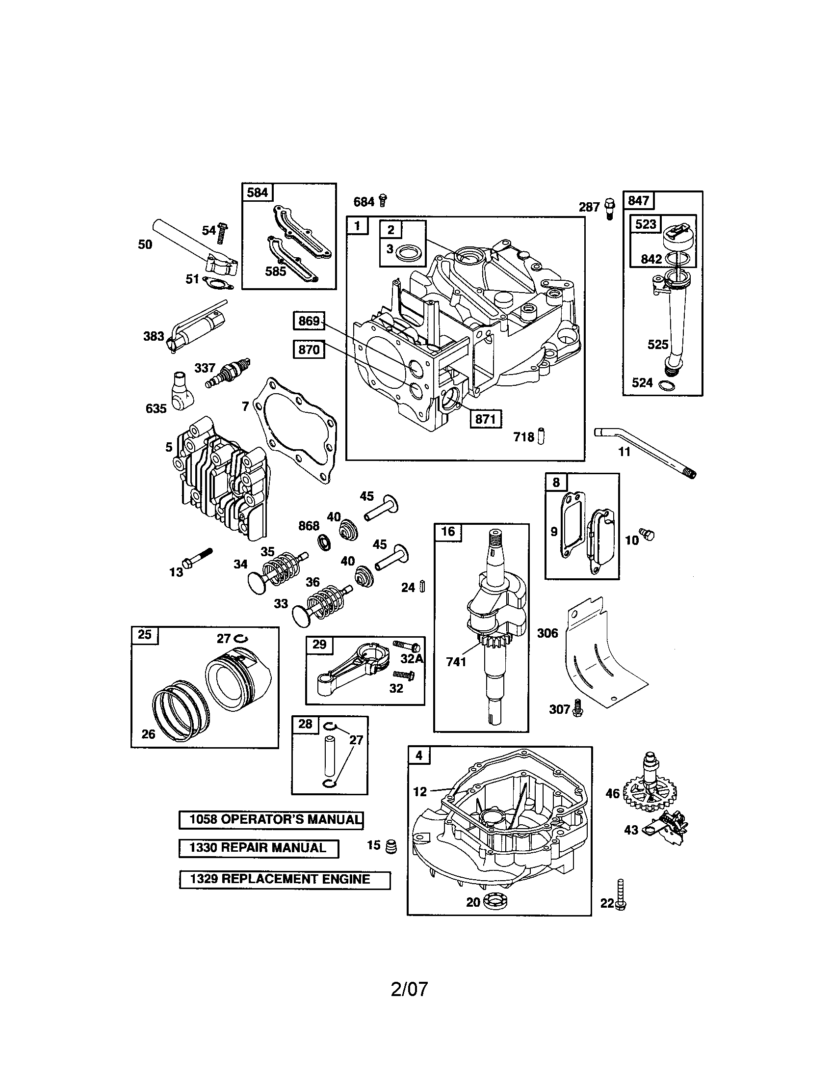 CYLINDER/CRANKSHAFT/CRANKCASE