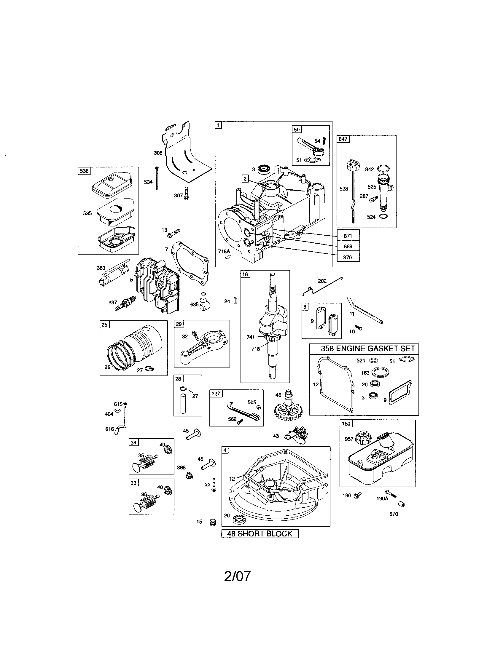 CYLINDER/CRANKSHAFT/CRANKCASE