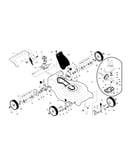 Drive control/gear case/wheels