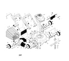 Craftsman 917371520 lawn mower diagram